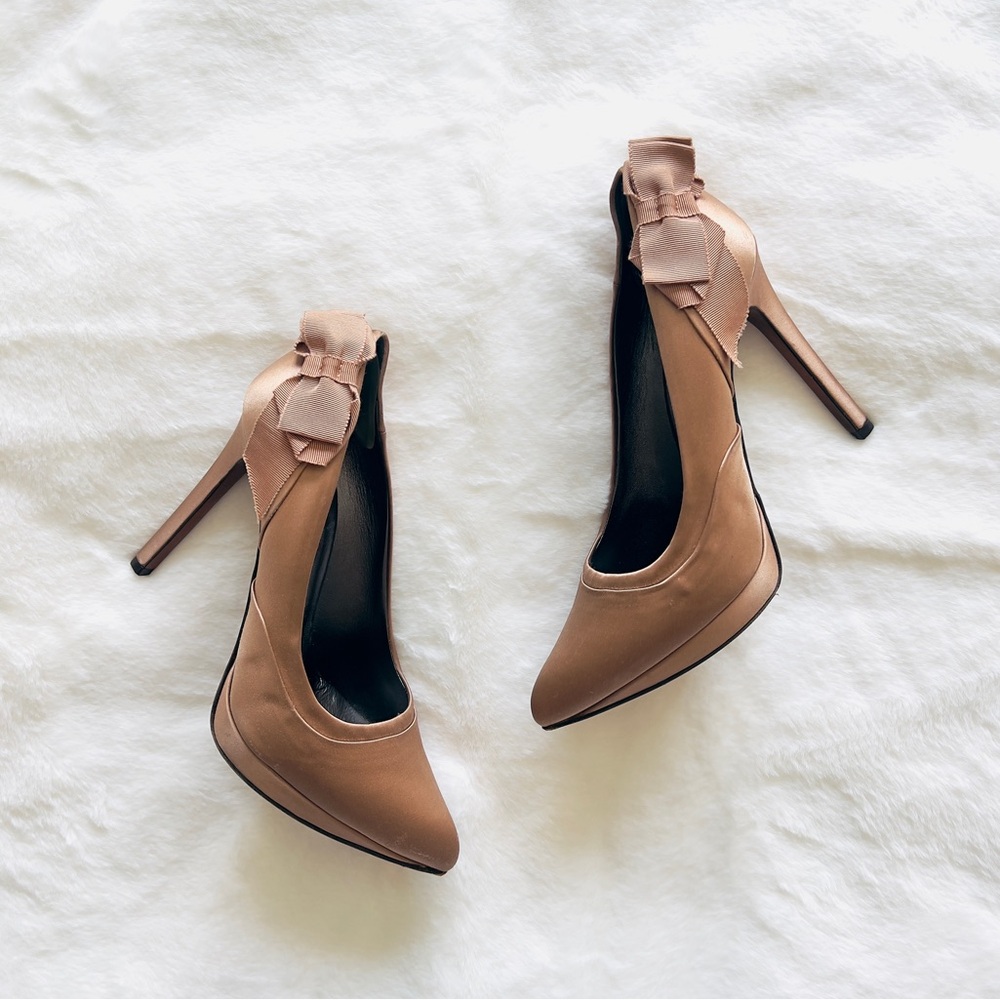 Lanvin Satin Heels